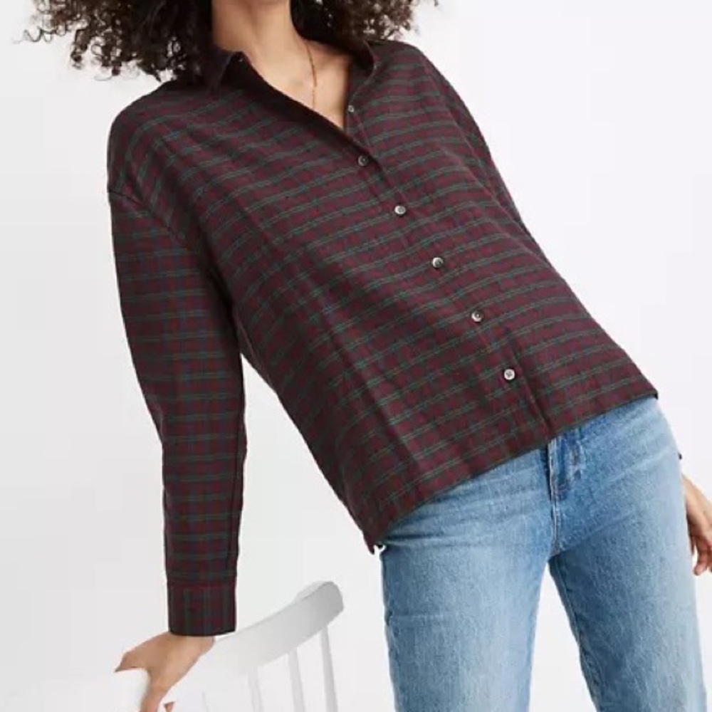 Madewell west lake flannel